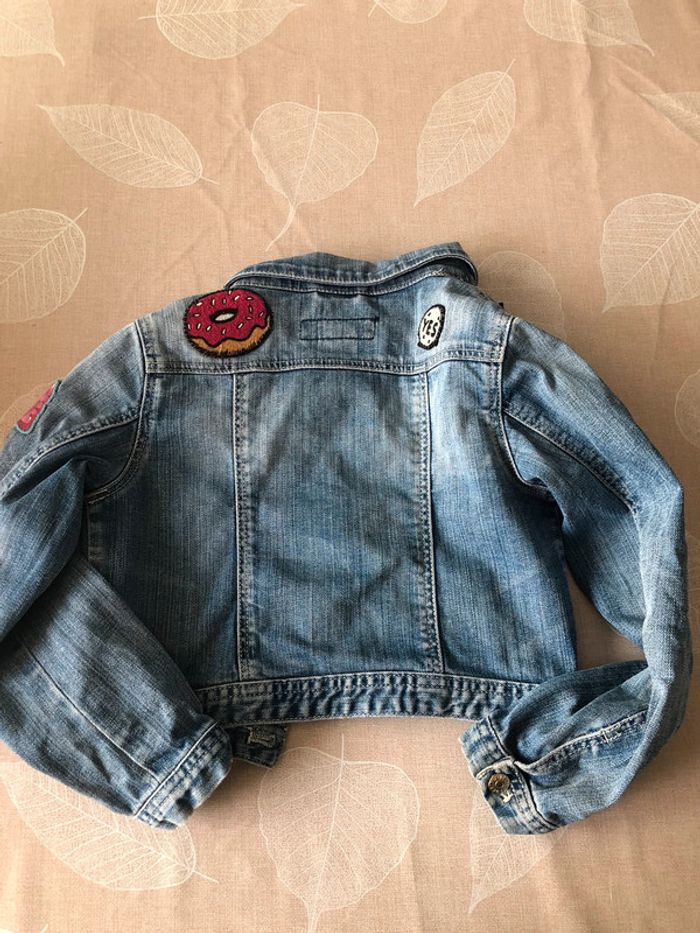 Veste en jeans 7/8 ans - photo numéro 3