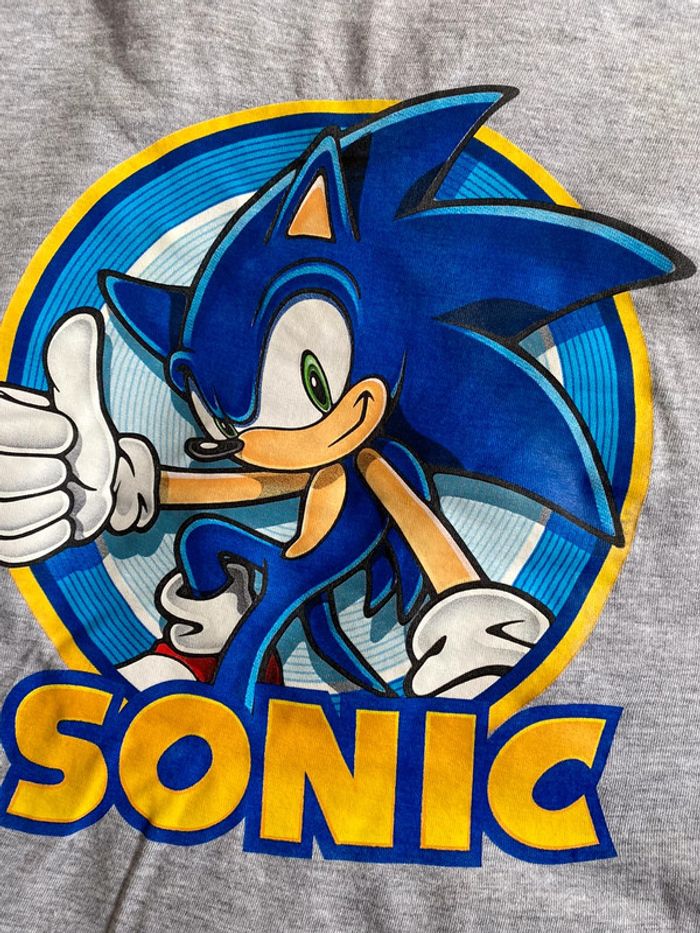 Tee-shirt manches longues Sonic - 3 ans - photo numéro 2