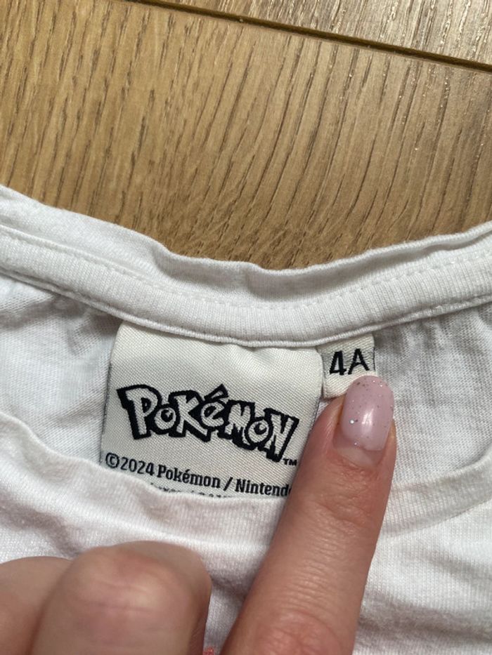 T-shirt manches courtes Pokémon pikatchu - photo numéro 5