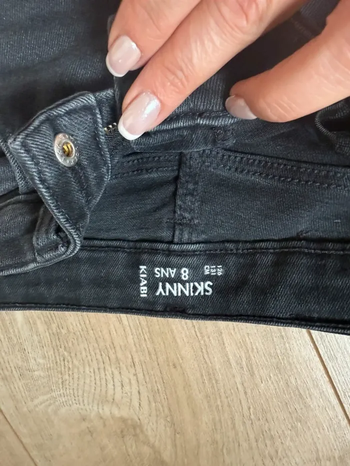Lot de 3 jeans skinny 8 ans - photo numéro 3