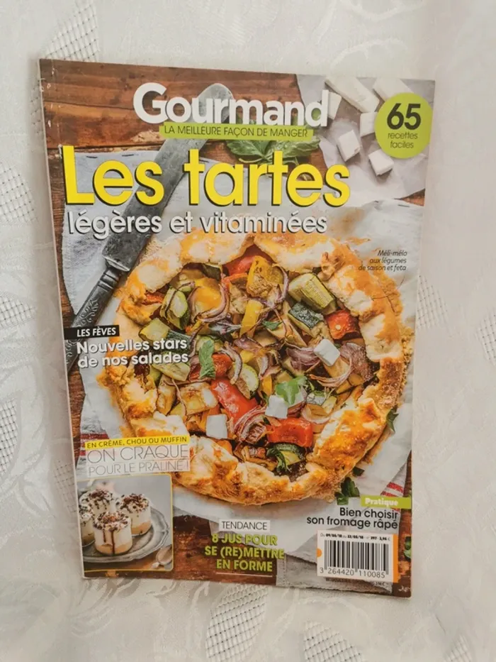 Lot de 6 magazines "Gourmand – La meilleure façon de manger" - photo numéro 2