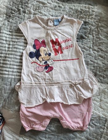 Combinaison d'été minnie 12 mois