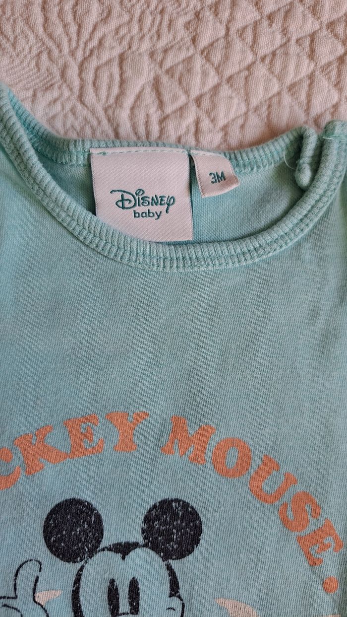 Lot de 2 grenouillères Disney 3 mois - photo numéro 5