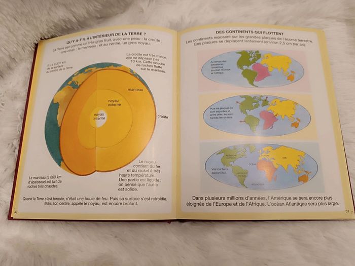 Livre : L'imagerie de la Terre _ Vintage - Y2K 1995 - photo numéro 7