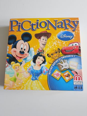 Pictionary Disney Mattel games 