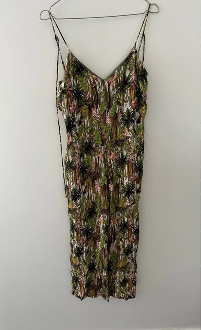 Combinaison tropicale kaki Pull & Bear T38 M