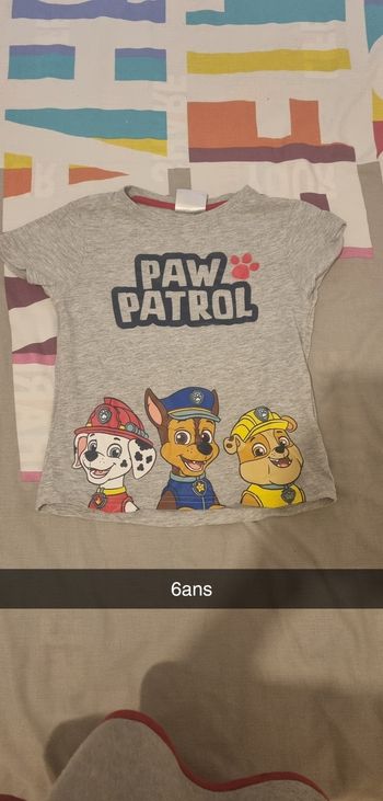 Tee-shirt pat patrouille