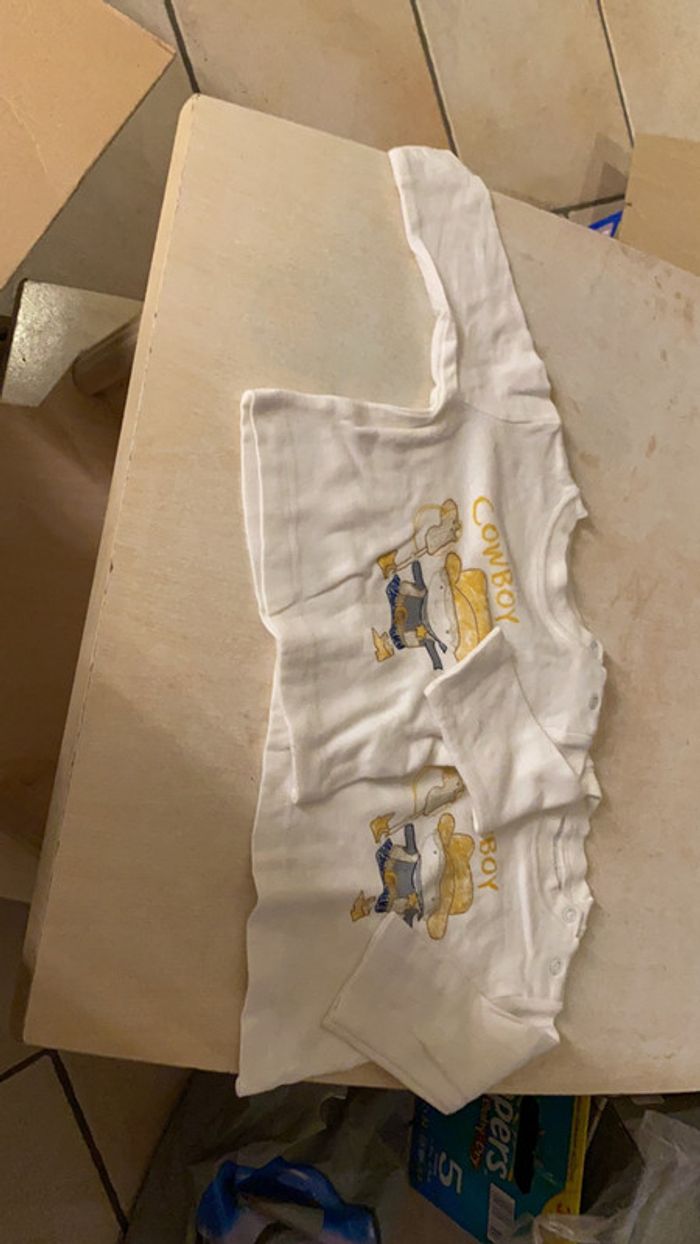 Lot de 2 t-shirt Cow boy