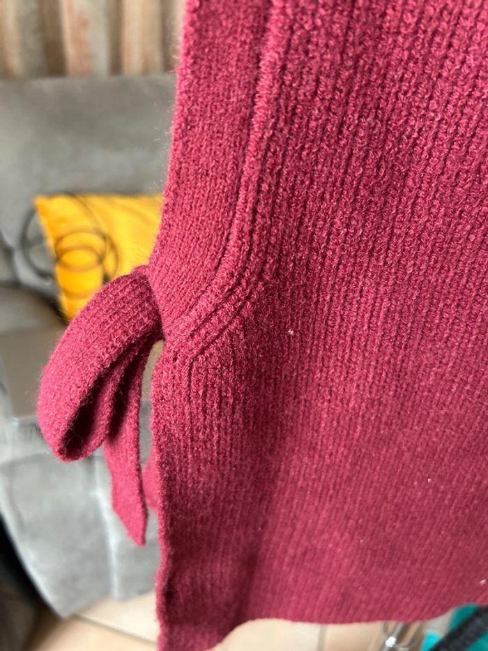 Pull sans manche bordeaux Grungemama - photo numéro 4
