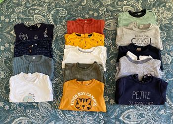 Gros lot 12 mois garcon