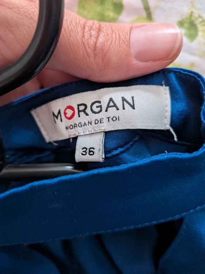 Blouse bleue Morgan - photo numéro 3