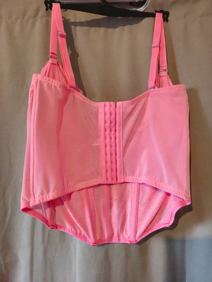 Soutien gorge Bustier rose primark 105H - photo numéro 2