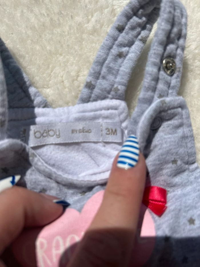 Salopette ~ Gémo ~ 3 mois - photo numéro 2