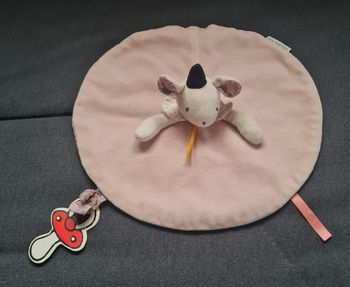 Doudou rond plat souris fée- Il était une fois- Moulin Roty