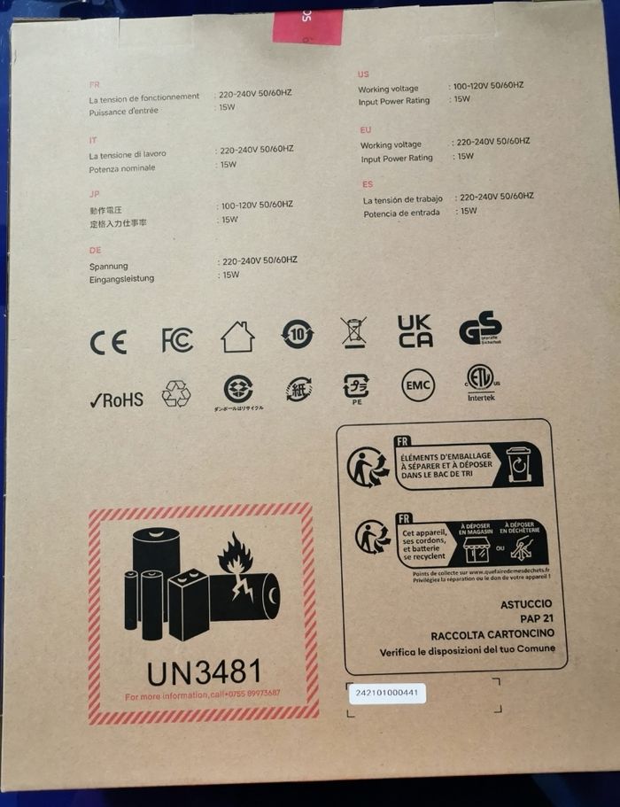 ASPIRATEUR ROBOT ERABROS RS1 - photo numéro 3