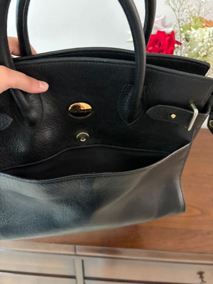 Sac Mac Douglas Cuir Noir - photo numéro 6