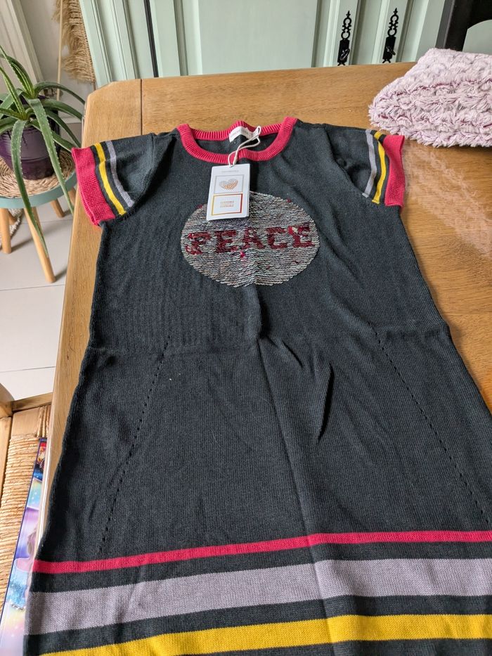 Robe fille 10ans orchestra lainage