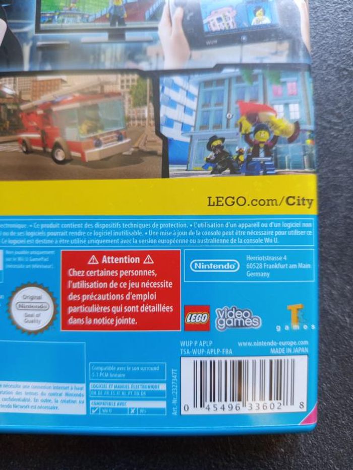 Nintendo - WiiU - Lego city - Undervover - photo numéro 4