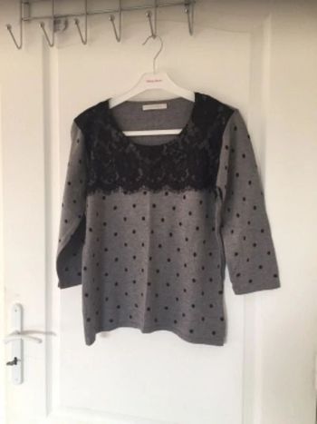 Pull gris  Armand Thiery 38