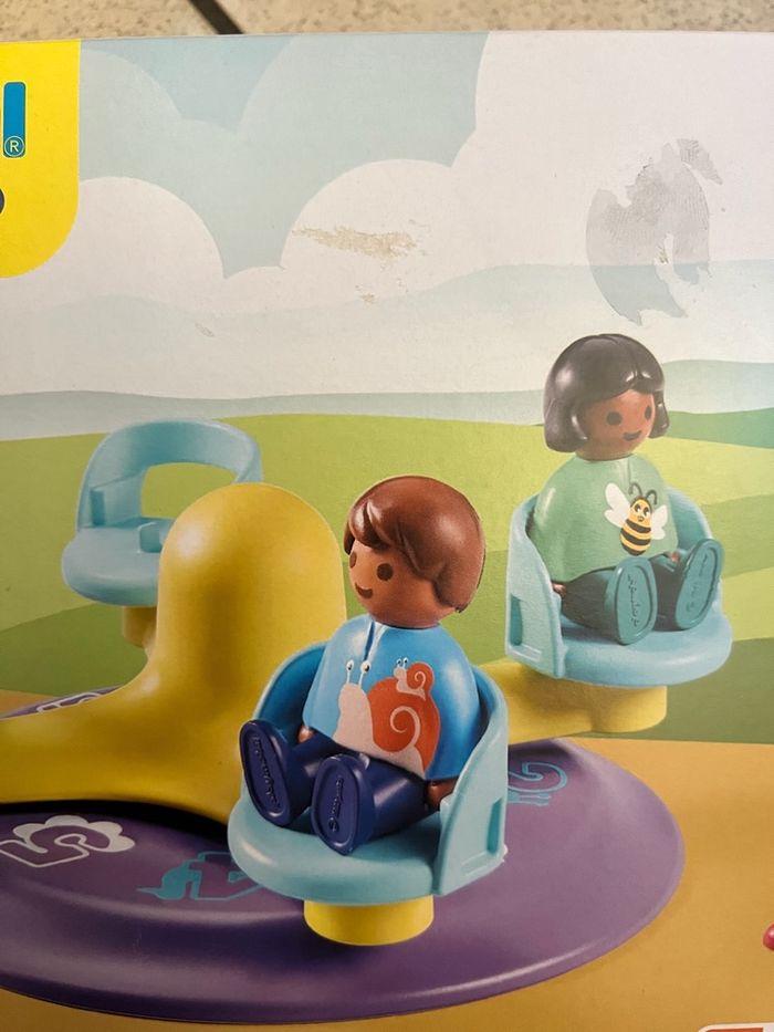 Playmobil 1.2.3 71324 Enfants Et Tourniquet - photo numéro 2