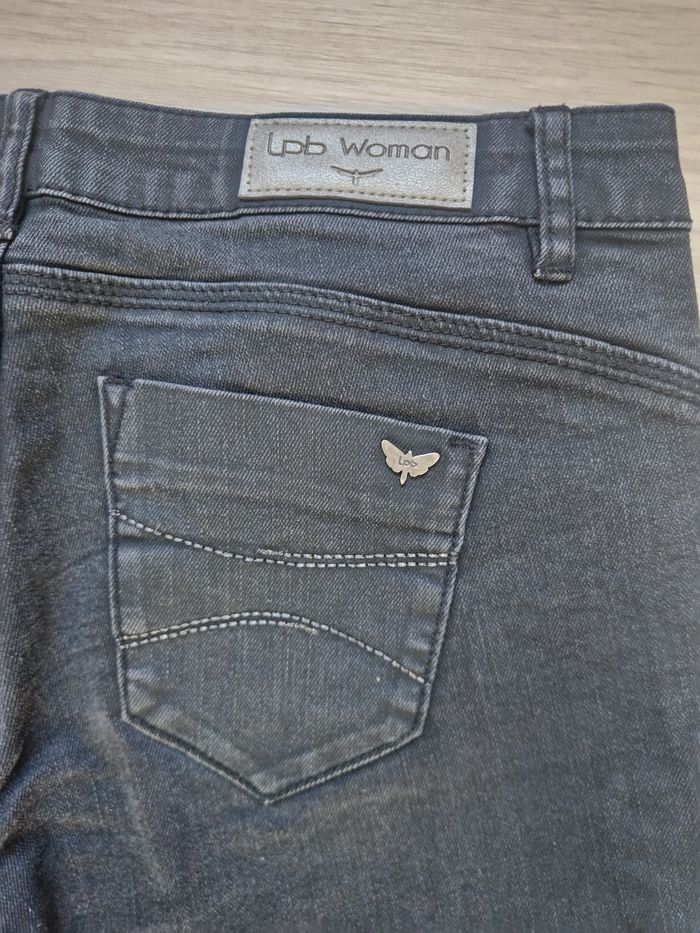 Jean femme noir LPB Woman taille 38 - photo numéro 5