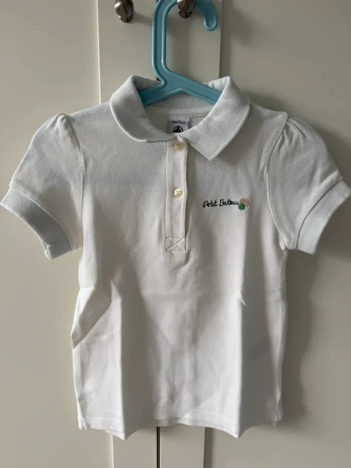 Polo manches courtes petit bateau 6 ans