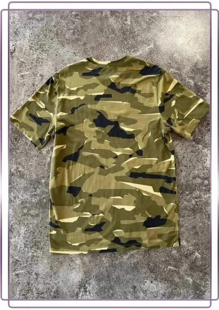 T shirt militaire homme Nike taille M Men military Militär-T-Shirt Herren Maglietta militare uomo - photo numéro 4