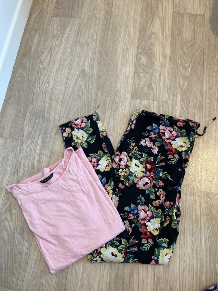 Pyjama de grossesse manches courtes