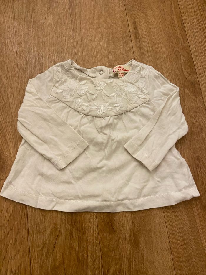 Lot de 2 tee-shirts fille 3M - photo numéro 4