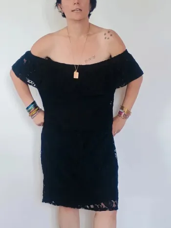 robe noir M/L