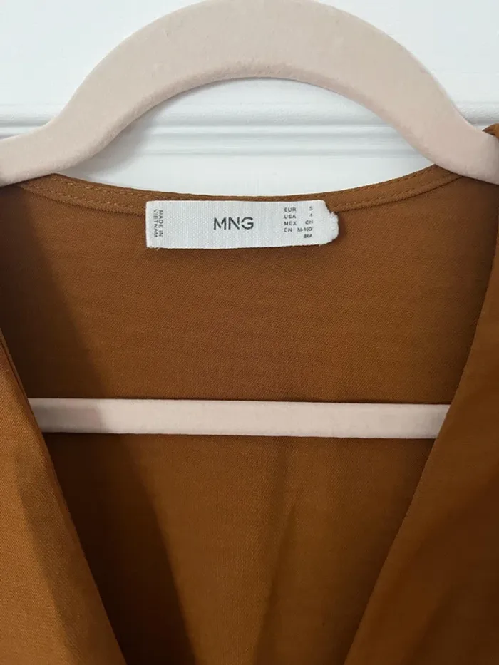 Robe longue camel - photo numéro 3