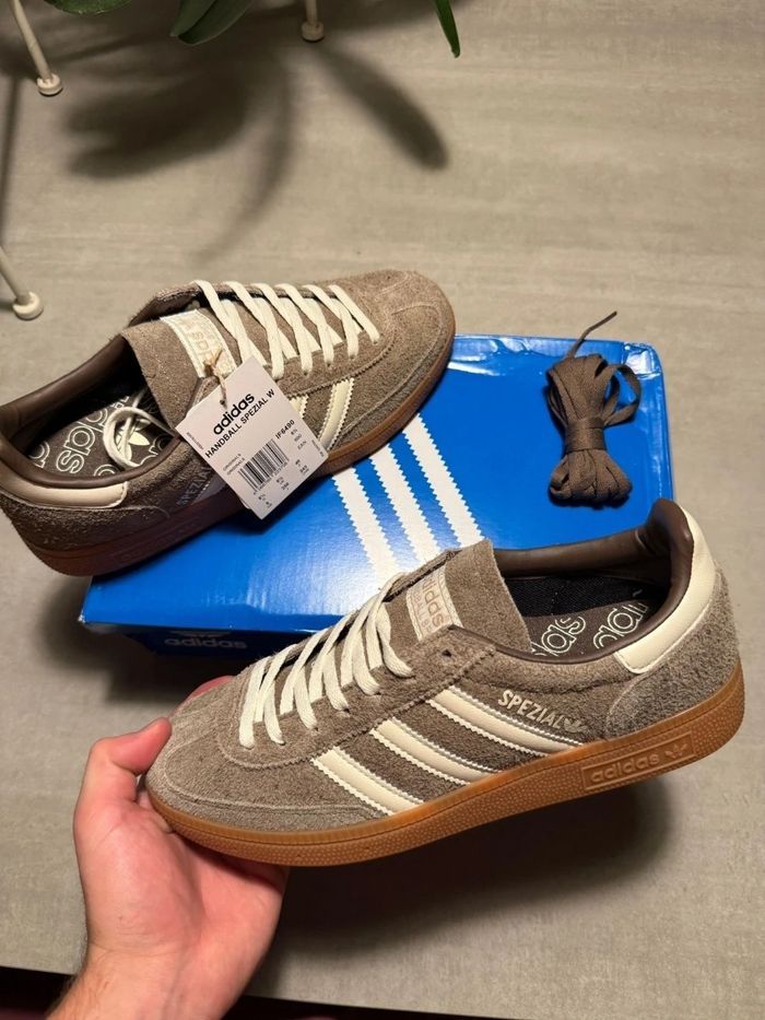 Originais Adidas Handball Spezial Marron Taille 39 - photo numéro 4