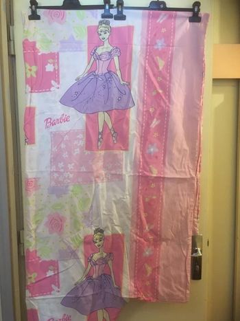 Housse de couette réversible Barbie 1 personne Coton (8€)