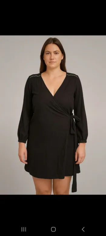 Robe portefeuille élégante