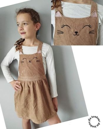 6-7 ans ensemble h&m teeshirt et robe assorti