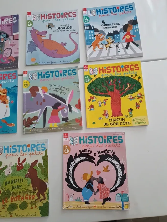 Lot de 8 Histoires pour les petits sans CD - photo numéro 3