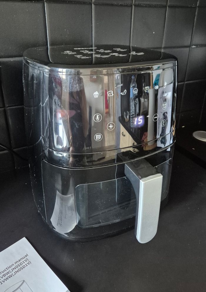 Air fryer 5litres Neuf Avec tiroir transparent neuf emballé - photo numéro 4