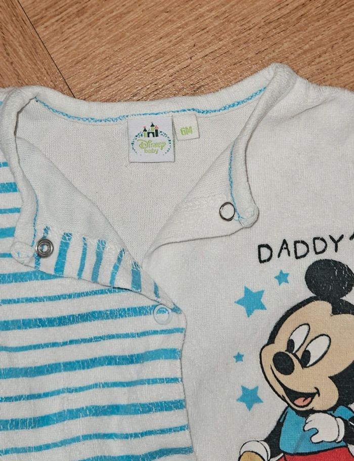 Pyjama en velours Disney 6 mois - photo numéro 2