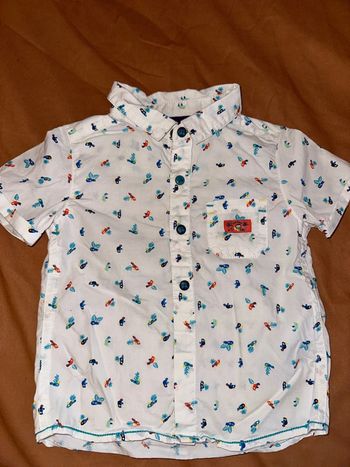 Chemise MC 12 mois