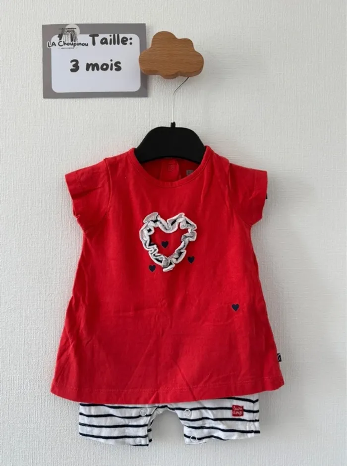 Barboteuse - taille 3 mois 🌸