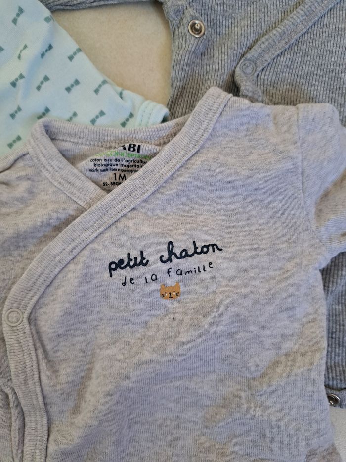 🧸Lot de bodies 1 mois 🧸 - photo numéro 6