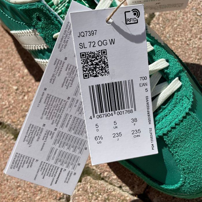 Adidas Original sl72 vert foncé Court Green taille 38 EU - photo numéro 8