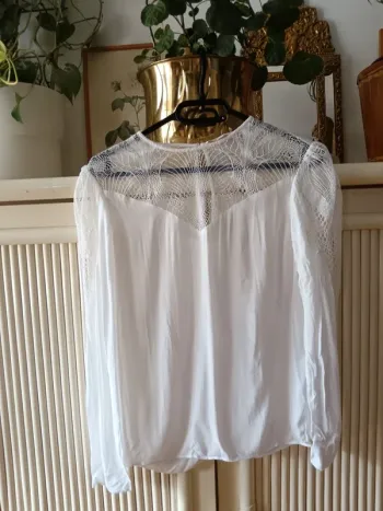 Blouse dentelle Maje taille 1