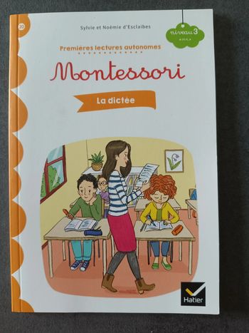 Petit livre de lecture Montessori la dictée
