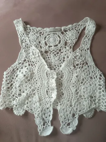 Gilet crochet