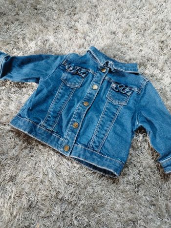 Veste en jean bébé fille tu as pas l'œil 6 mois neuve