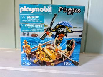Playmobil 4942 Pirate avec barque et trésor