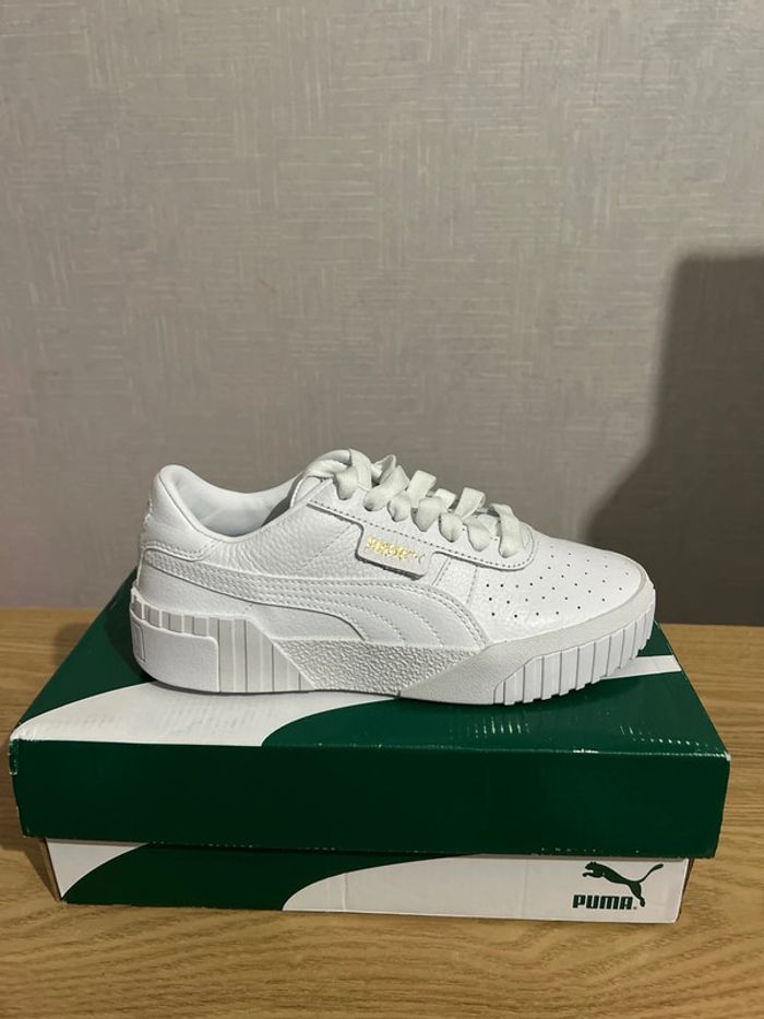 Baskets Puma Cali Wn’s White mono