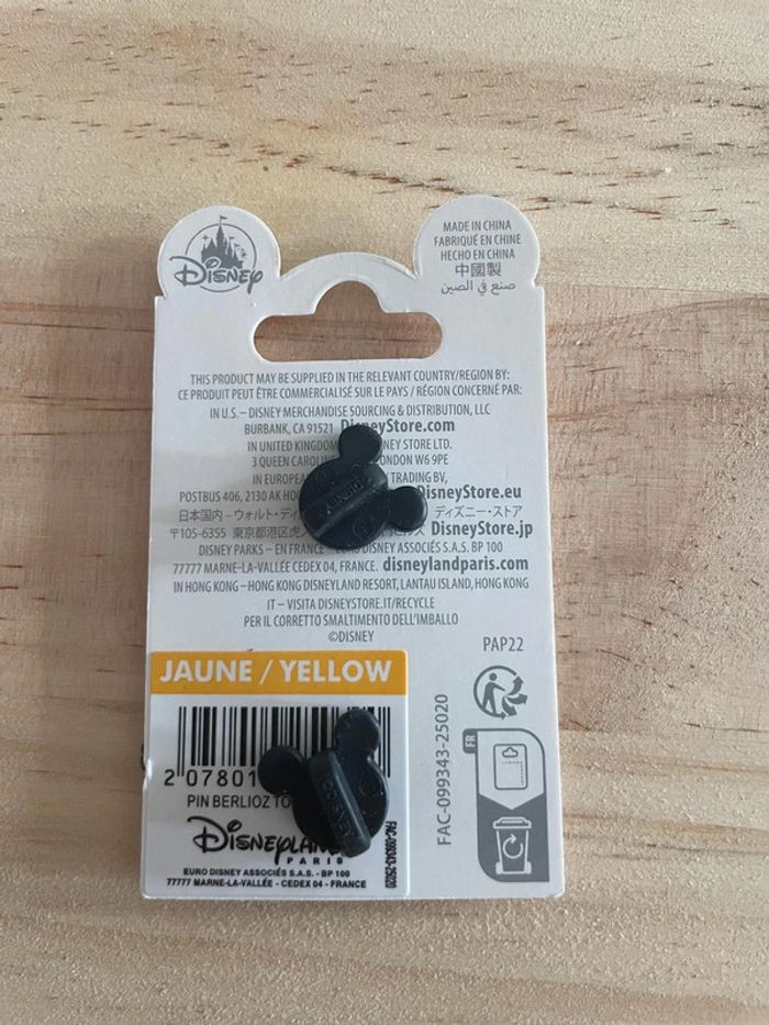 Pin's Disney Les Aristochats - Berlioz et Toulouse sur chapeau - photo numéro 2