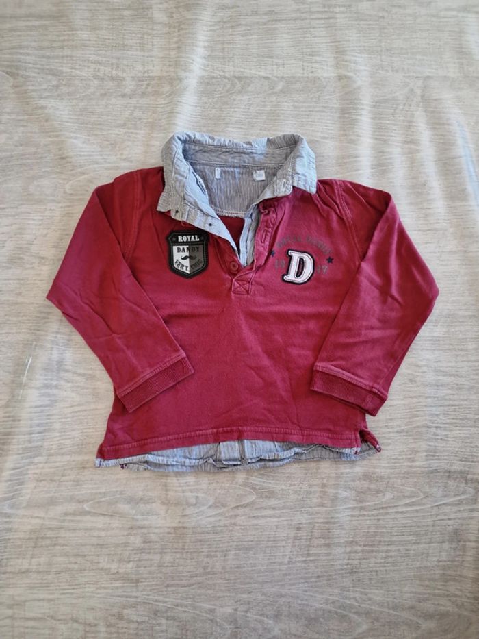 Polo manches longues
